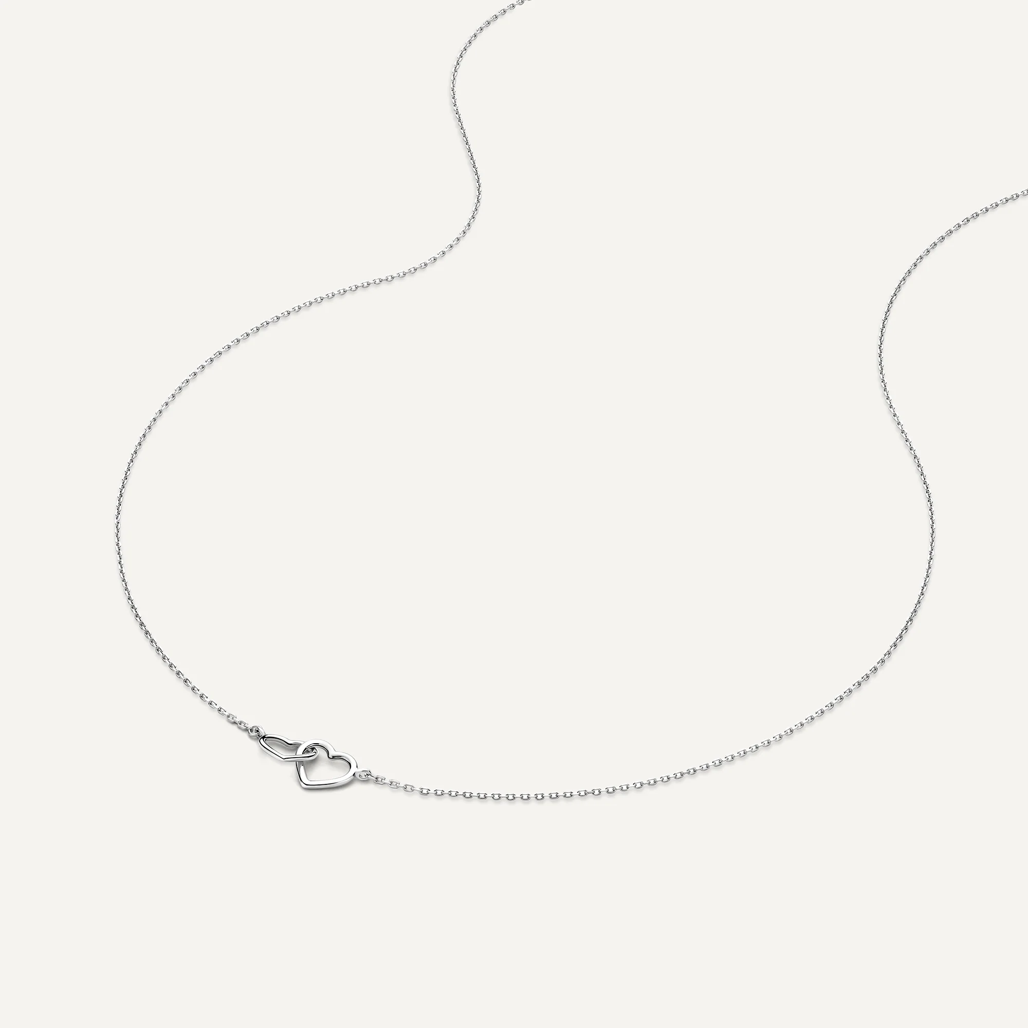 Linked Heart Pendant Necklace - Image 6
