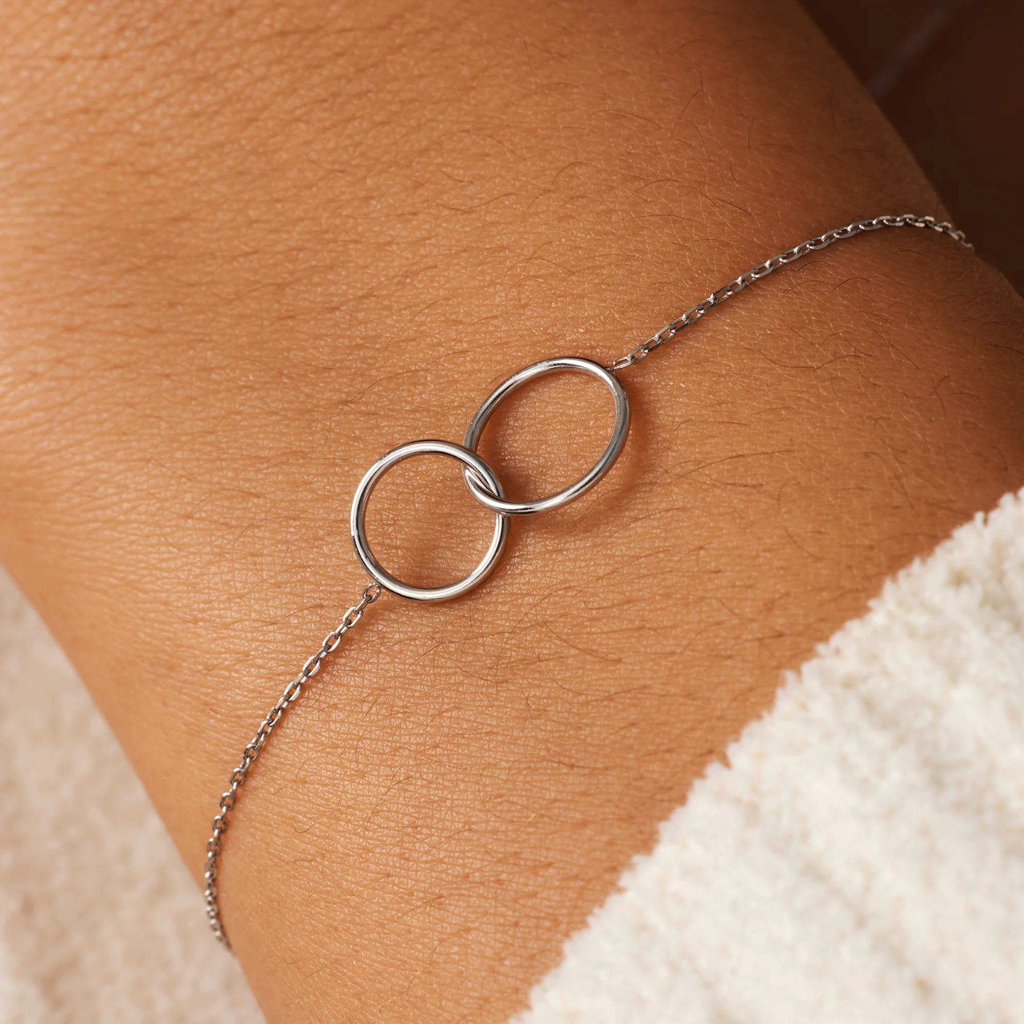 Linked Infinity Bracelet - Image 3