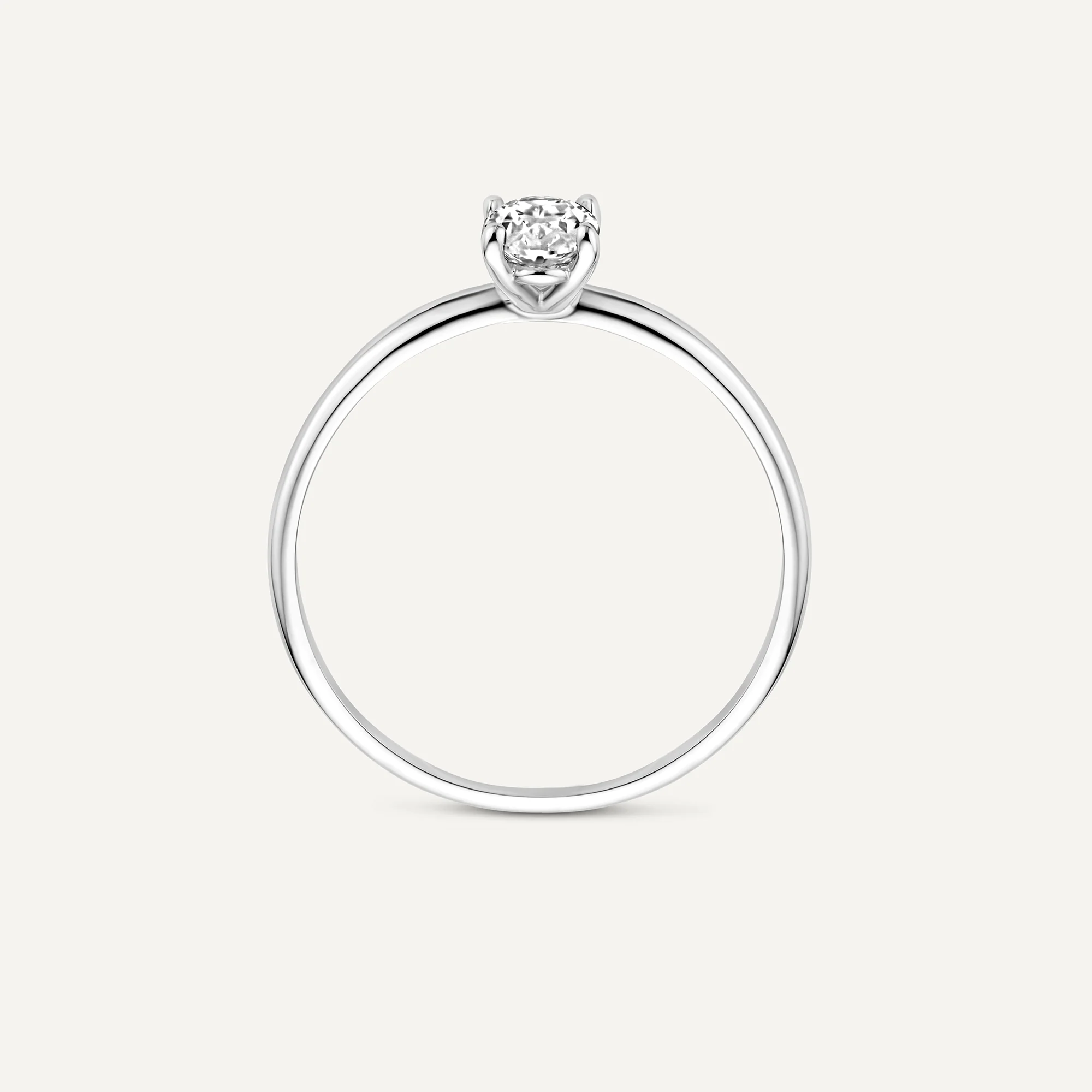 Oval Cut Cubic Zirconia Ring - Image 6