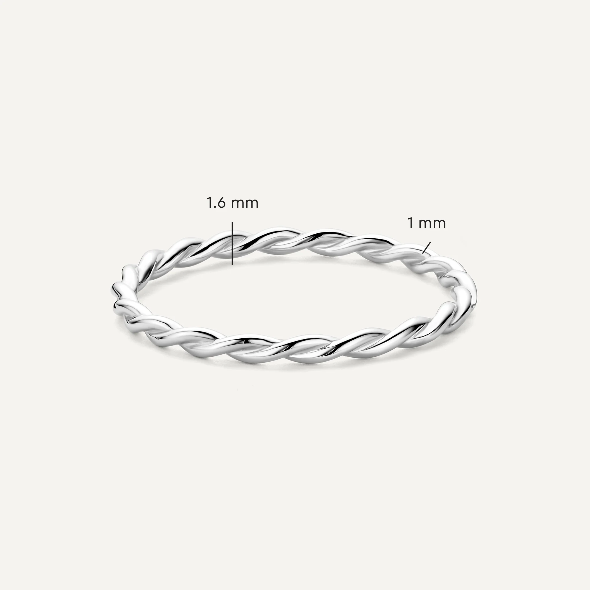 Twisted Stacker Ring - Image 5