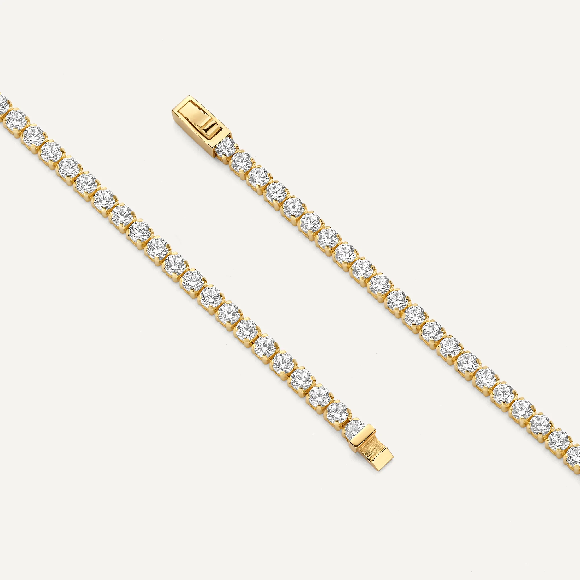 Cubic Zirconia Tennis Bracelet (16.5cm) - Image 13